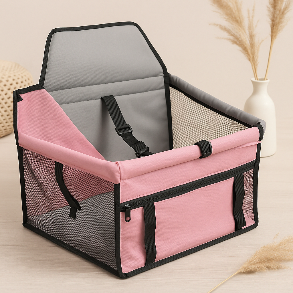 Foldable Pet Car Hammock Seat