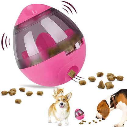 Interactive Pet Treat Dispenser Ball