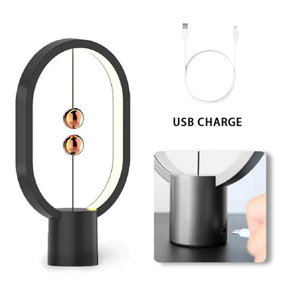 Magnetic Lamp - USB-Powered LED Table Lamp with Floating Design