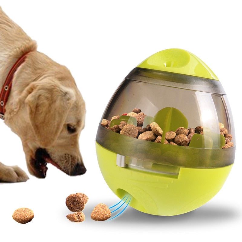 Interactive Pet Treat Dispenser Ball