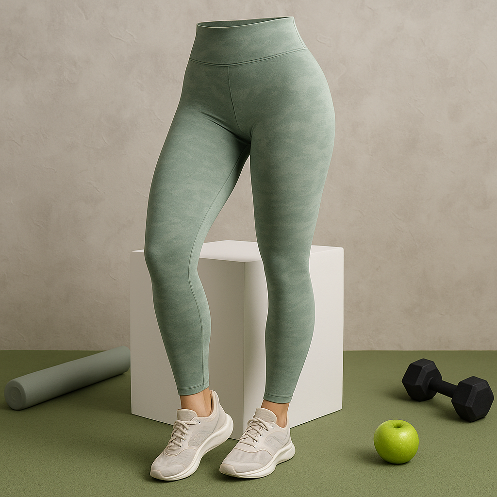 High Waist Seamless Fitness Leggings – Women's