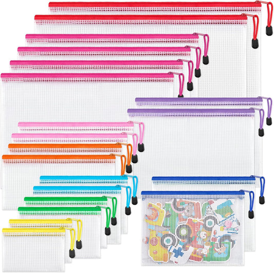 Waterproof Mesh Zipper Storage Bag