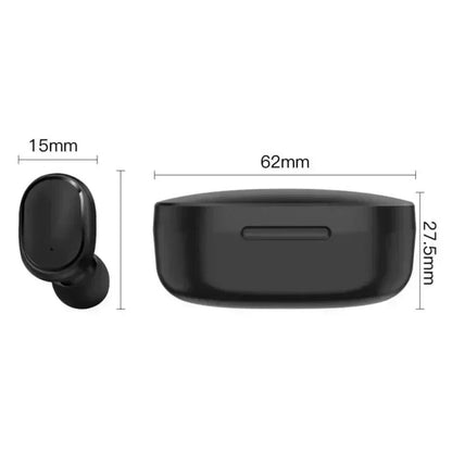 E6S Wireless Bluetooth Earbuds – TWS Noise Cancelling Earphones with Mic & Charging Case