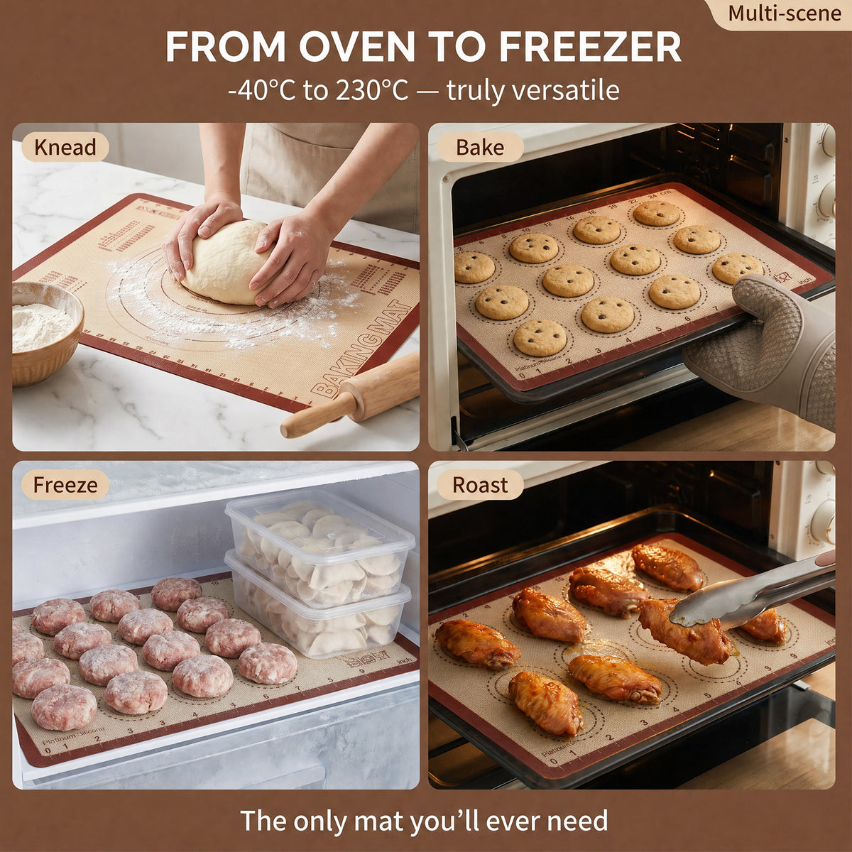 GUANCI Silicone Baking Mat