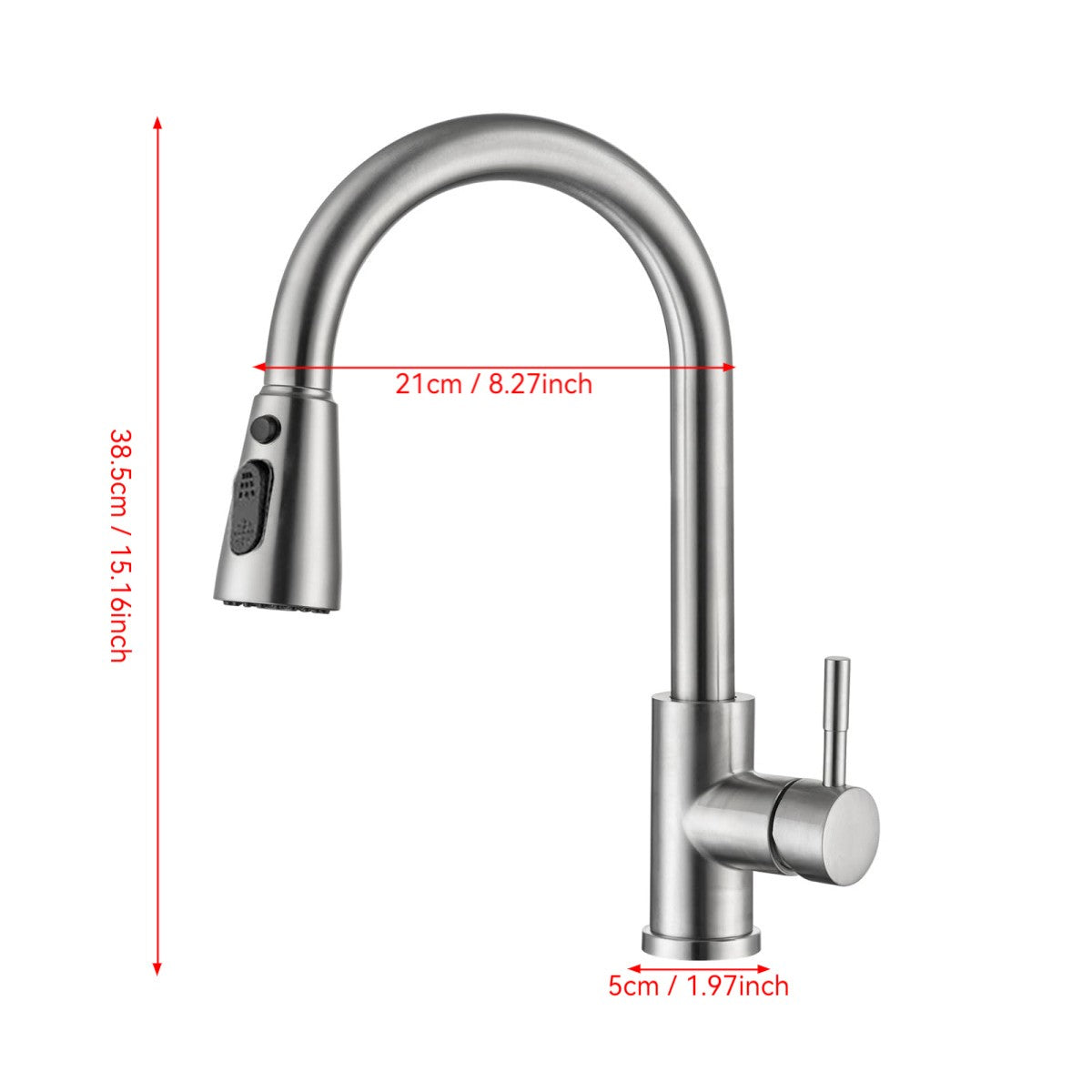 Kitchen Faucets Pull Down Sprayer
