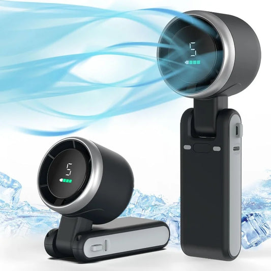PlayHot Portable Handheld Turbo Fan