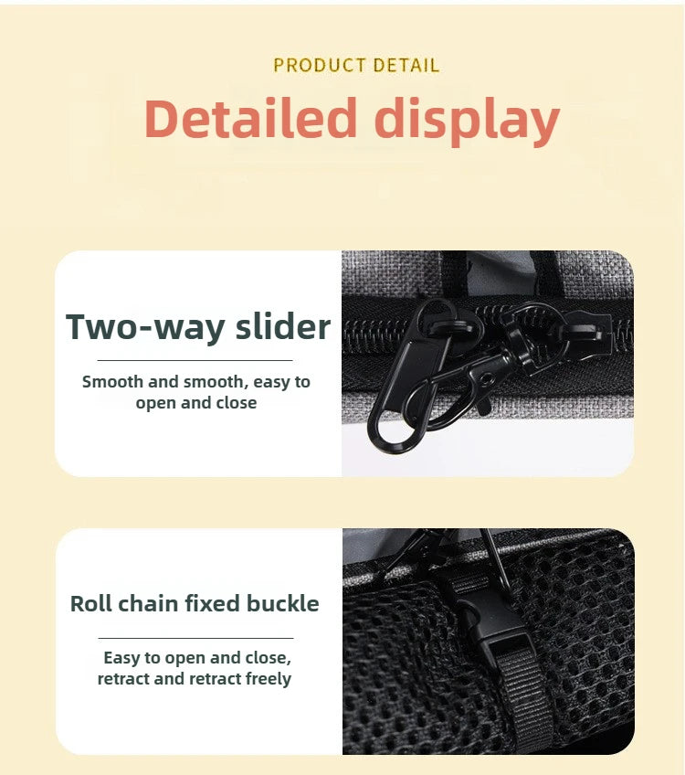 Cat/Dog Carrier Backpack Expandable Large Portable Breathable Rucksack