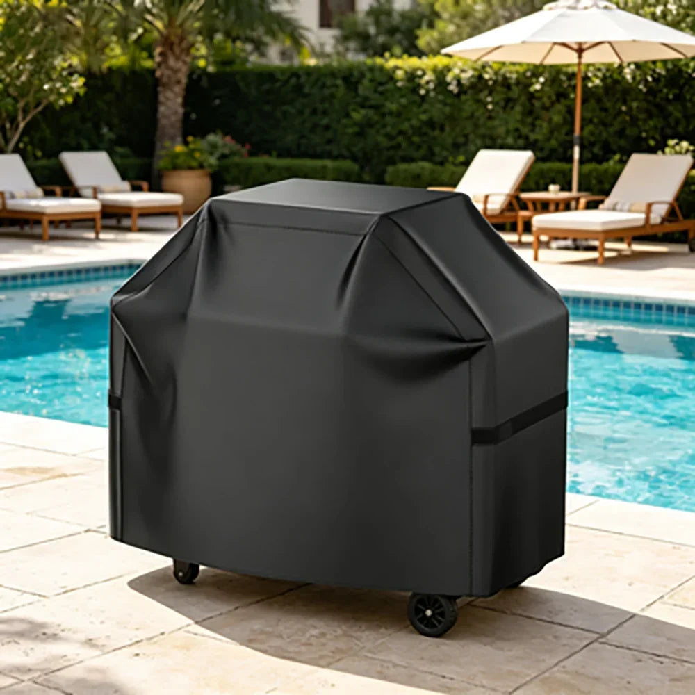 Gas Grill Cover, Waterproof Anti-UV Fade Resistant BBQ Cover