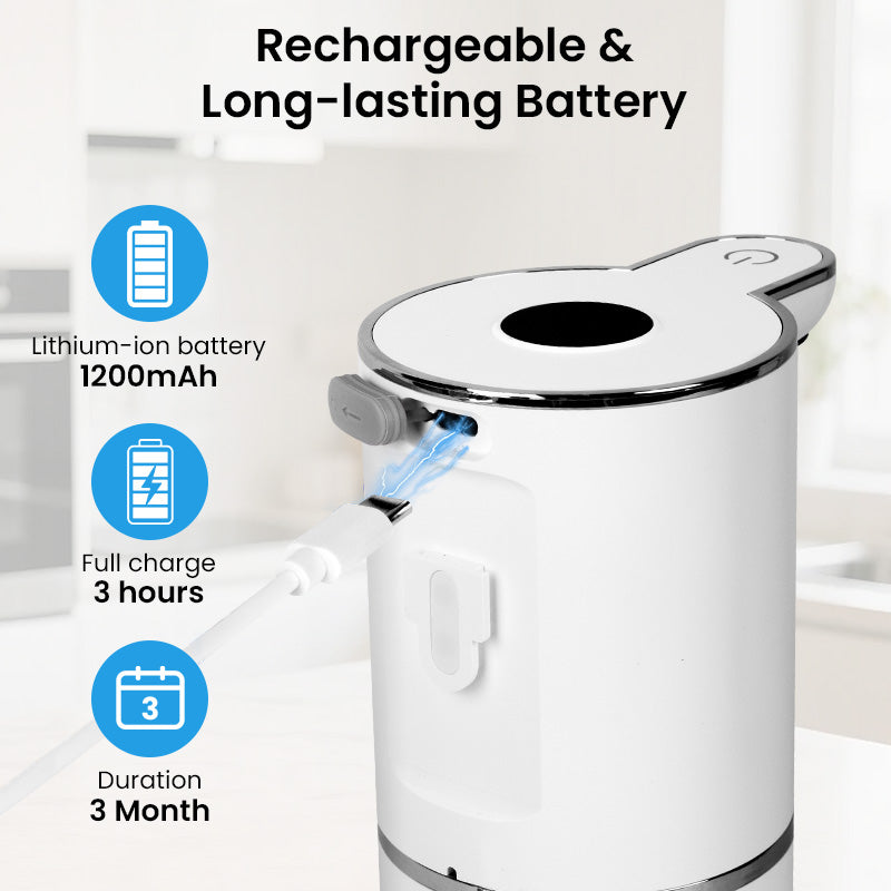 Automatic Foaming Soap Dispenser Digital Display