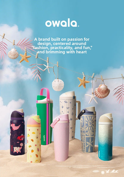 Owala FreeSip Kids Stainless Steel Water Bottle