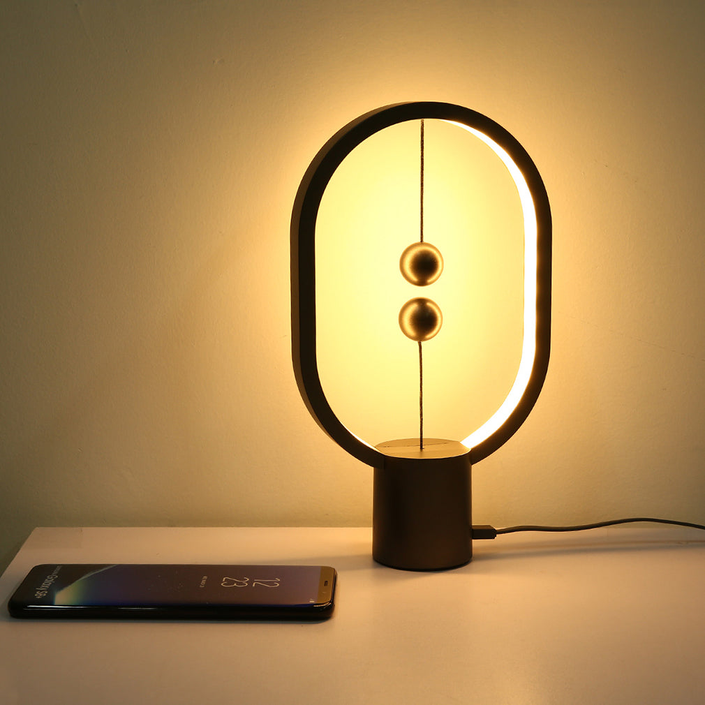Magnetic Lamp - USB-Powered LED Table Lamp with Floating Design