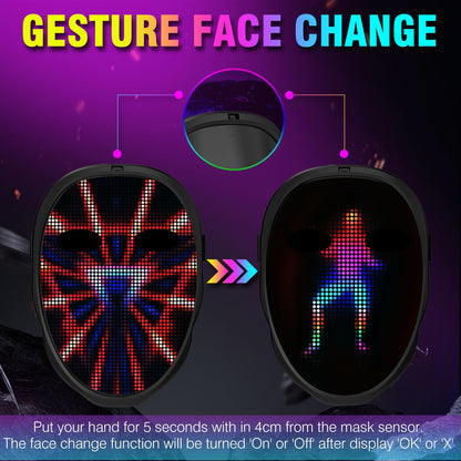 Party LED Light up Mask