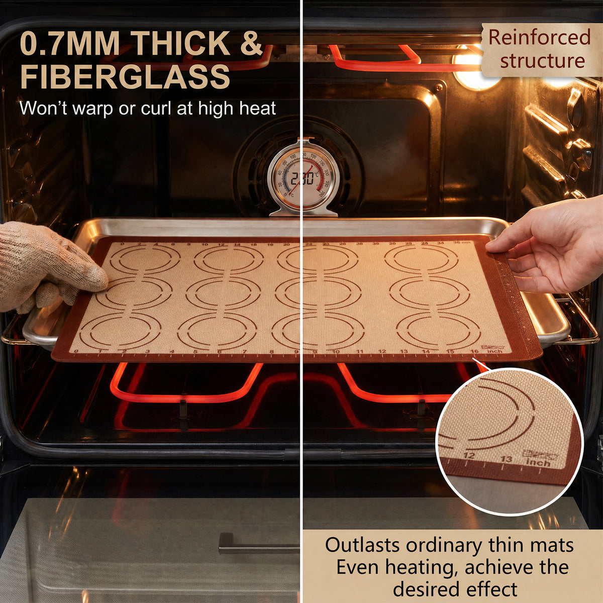 GUANCI Silicone Baking Mat