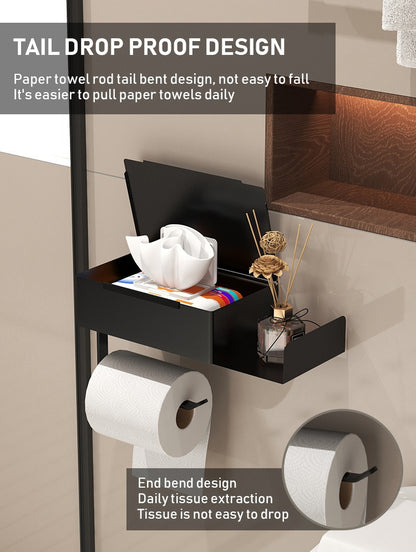 Carbon steel Non Perforated Toilet Paper Holder