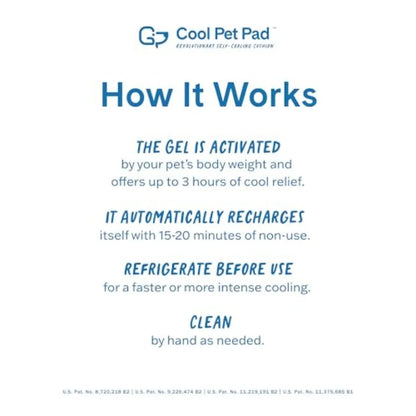 Cooling Pet Mat / Calming Bed