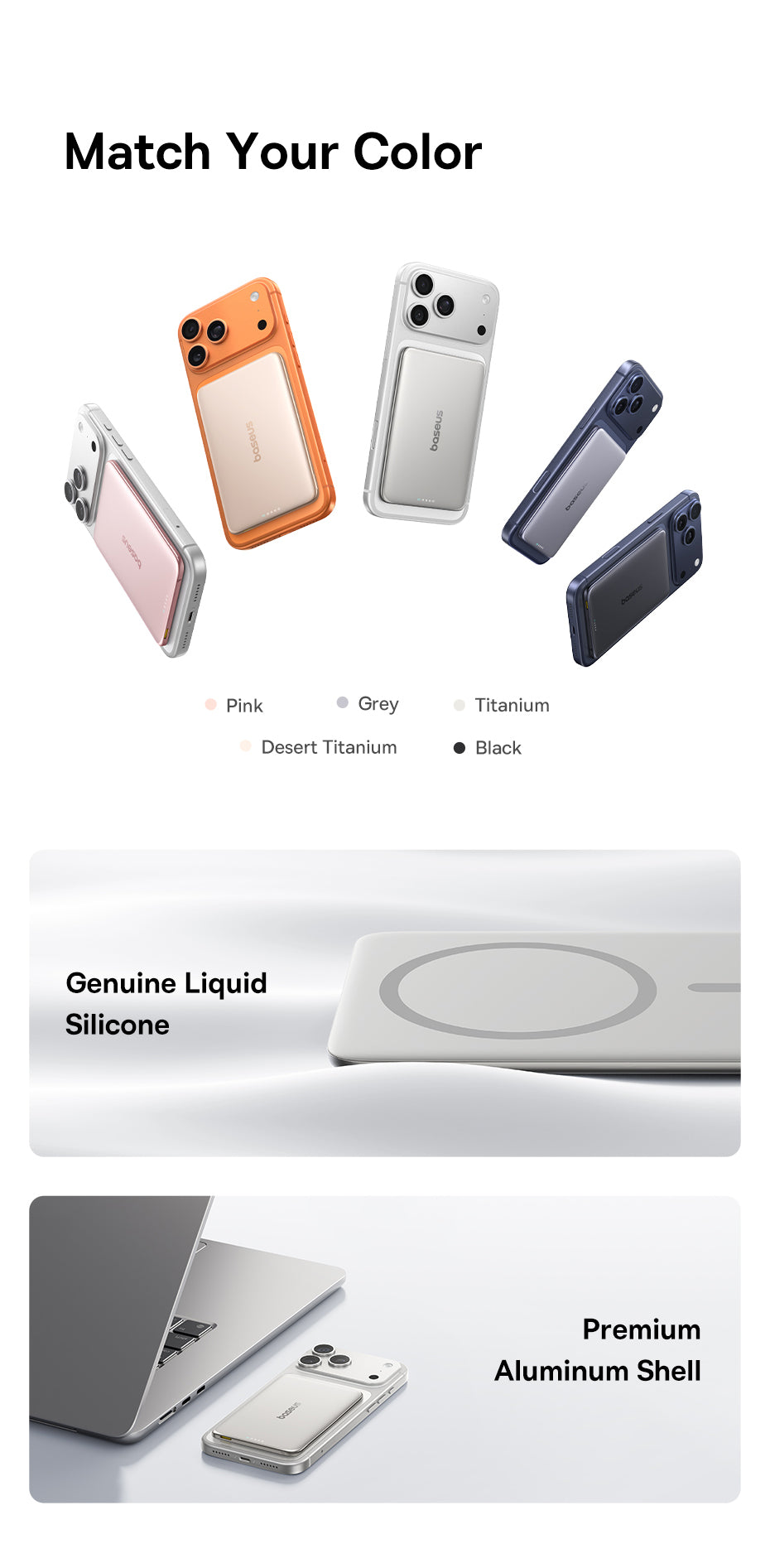Baseus 5000mAh Magnetic Power Bank