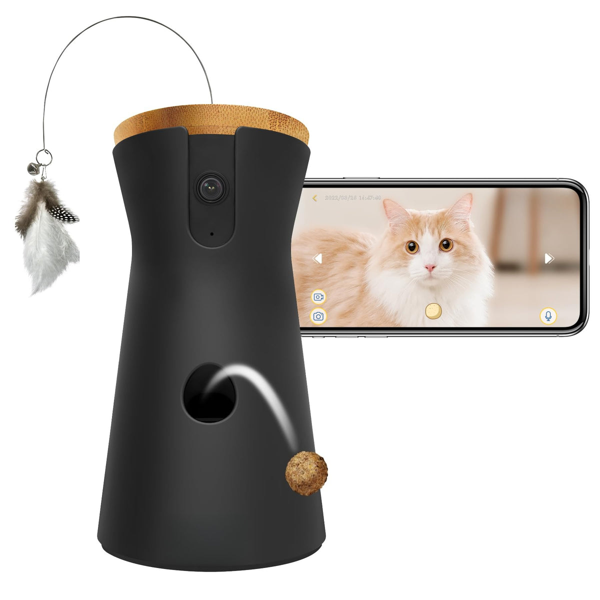 Smart Pet Camera with Treat Dispenser