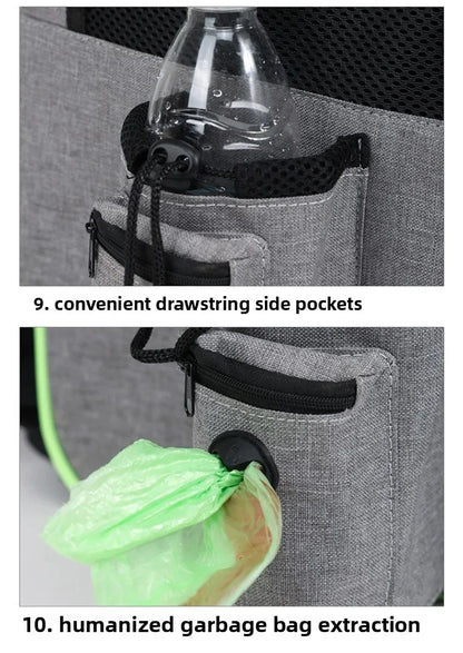 Cat/Dog Carrier Backpack Expandable Large Portable Breathable Rucksack