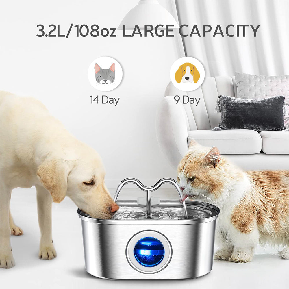 Stainless Steel Pet Water Dispenser