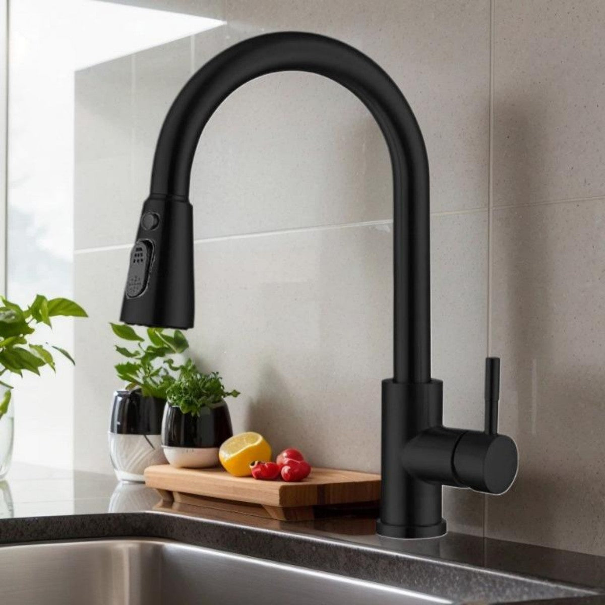 Kitchen Faucets Pull Down Sprayer