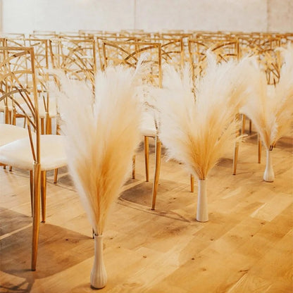 Fluffy Tall Pampas Grass Boho Decorative Artificial Flowers