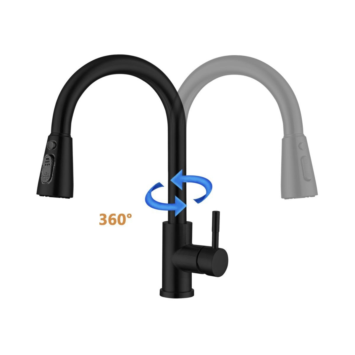 Kitchen Faucets Pull Down Sprayer