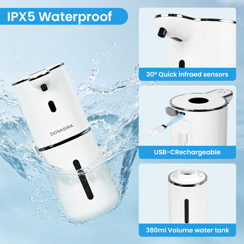 Automatic Foaming Soap Dispenser Digital Display