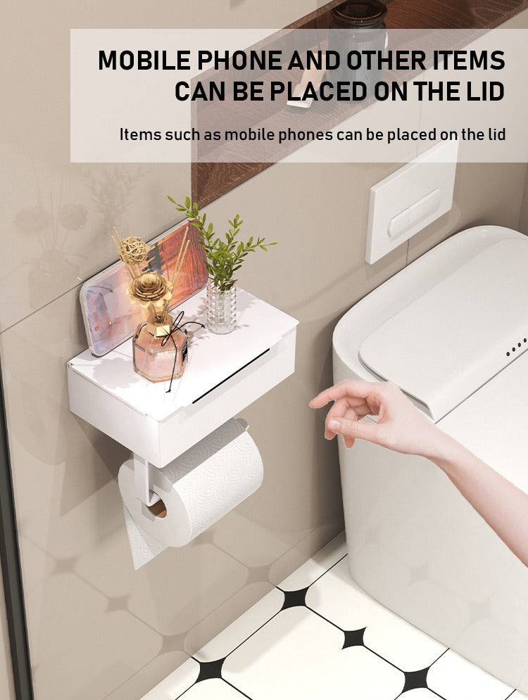 Carbon steel Non Perforated Toilet Paper Holder