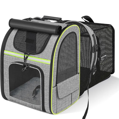 Cat/Dog Carrier Backpack Expandable Large Portable Breathable Rucksack