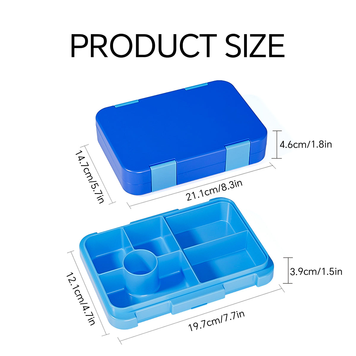 Lunch Box Microwavable Bento Box