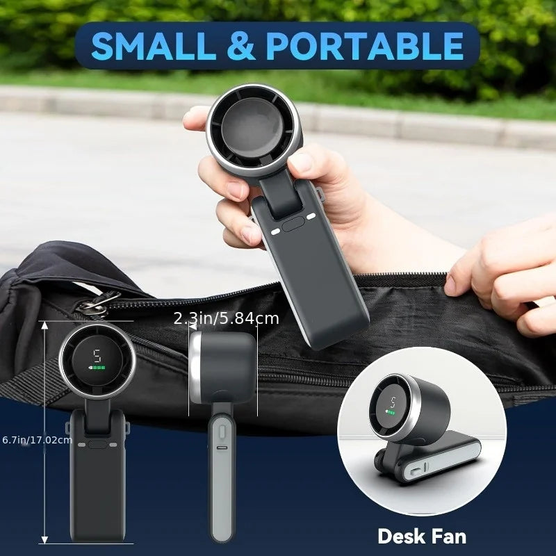 PlayHot Portable Handheld Turbo Fan