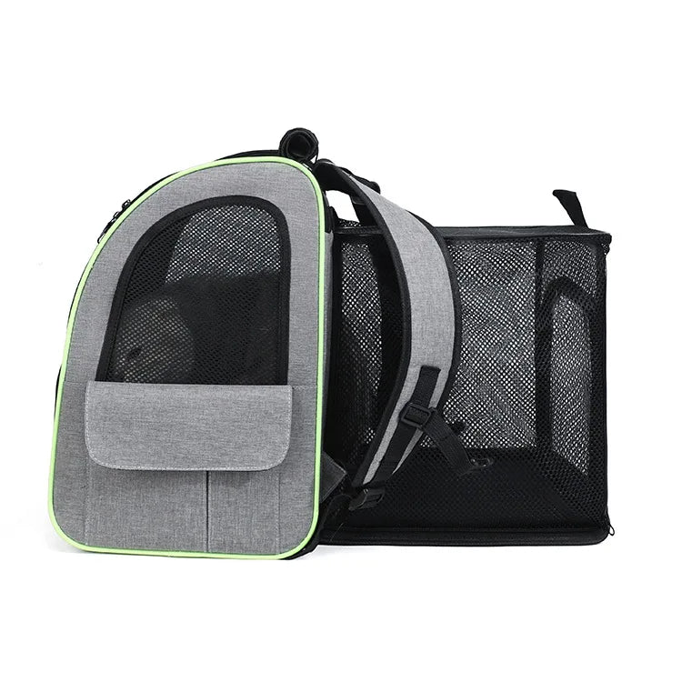 Cat/Dog Carrier Backpack Expandable Large Portable Breathable Rucksack