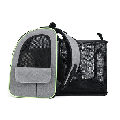 Cat/Dog Carrier Backpack Expandable Large Portable Breathable Rucksack