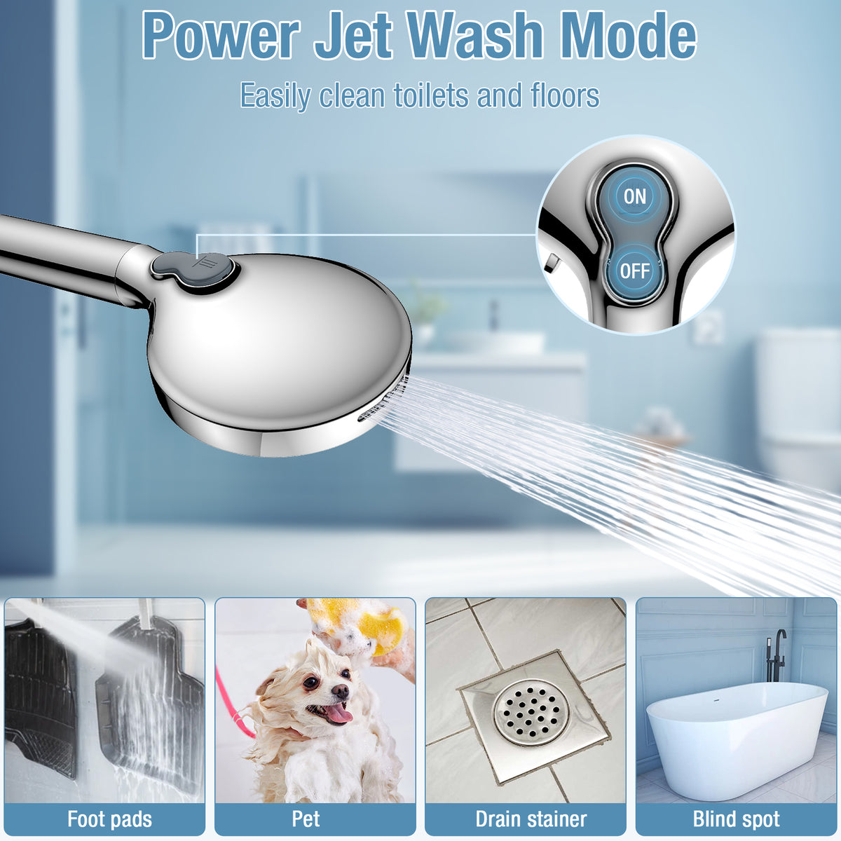 Magichome Filtered Shower Head with Handheld