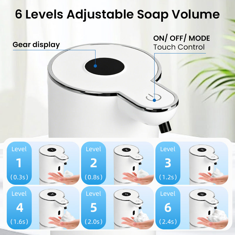 Automatic Foaming Soap Dispenser Digital Display