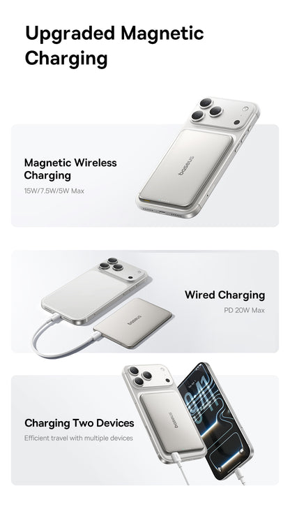 Baseus 5000mAh Magnetic Power Bank