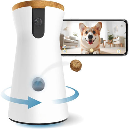 Smart Pet Camera with Treat Dispenser
