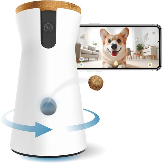 Smart Pet Camera with Treat Dispenser