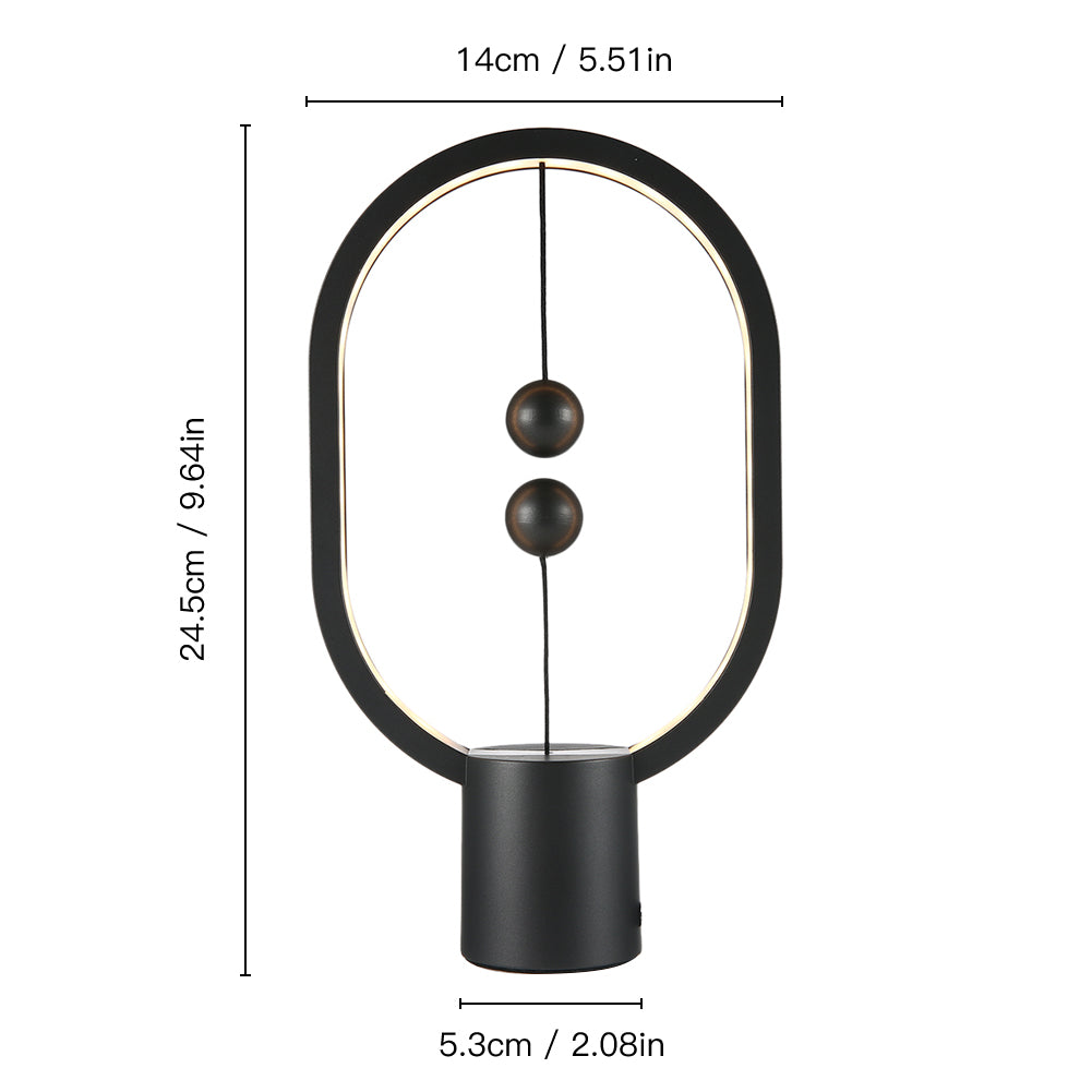 Magnetic Lamp - USB-Powered LED Table Lamp with Floating Design