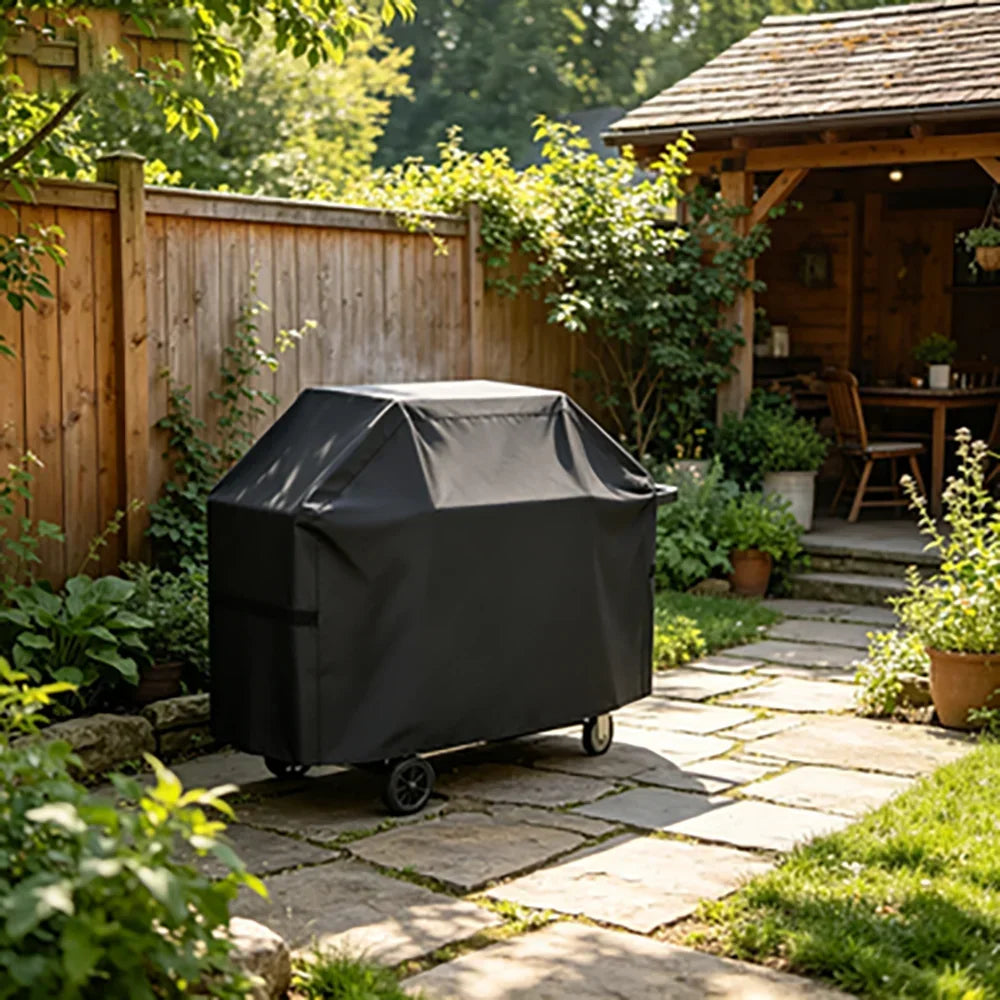 Gas Grill Cover, Waterproof Anti-UV Fade Resistant BBQ Cover