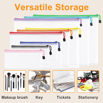 Waterproof Mesh Zipper Storage Bag