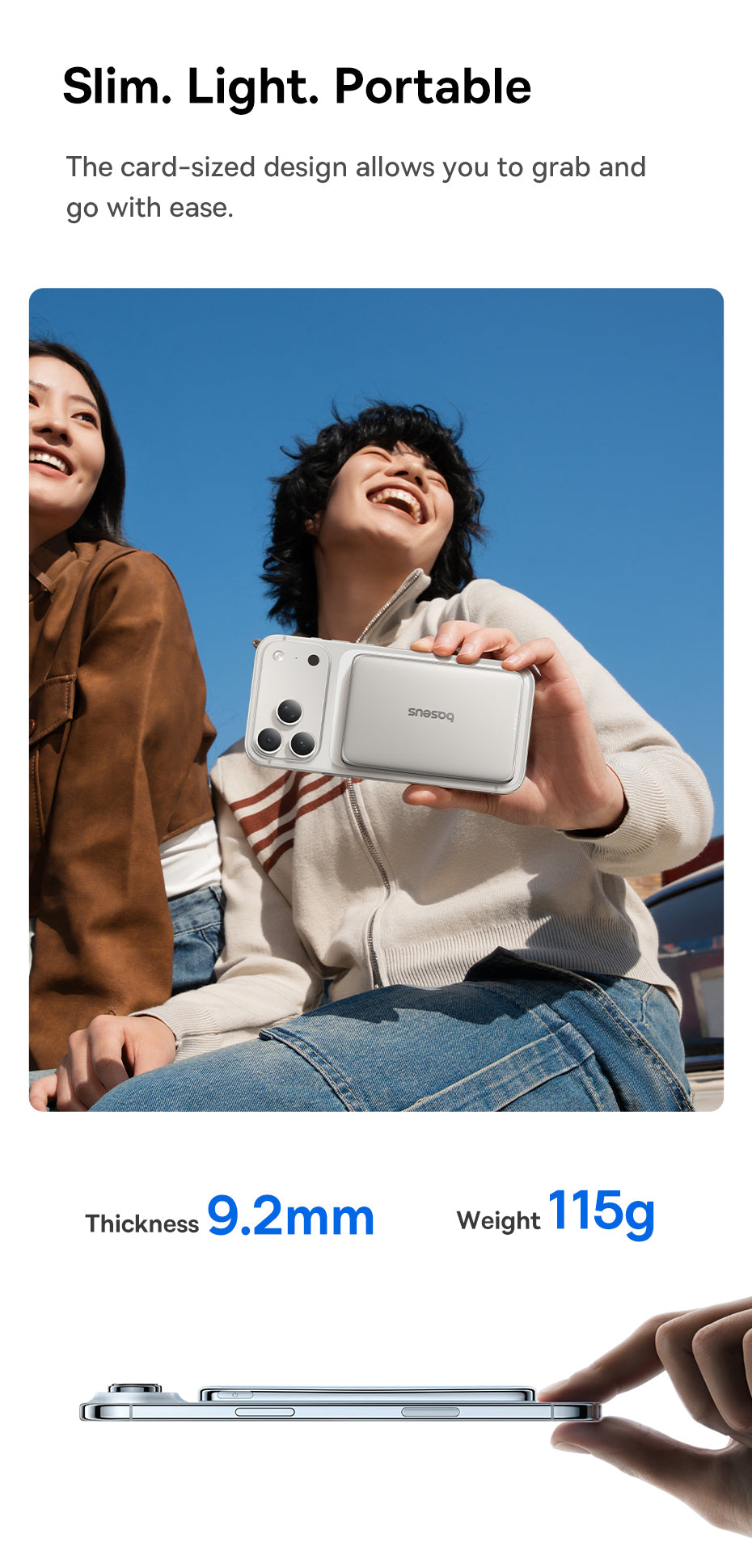 Baseus 5000mAh Magnetic Power Bank