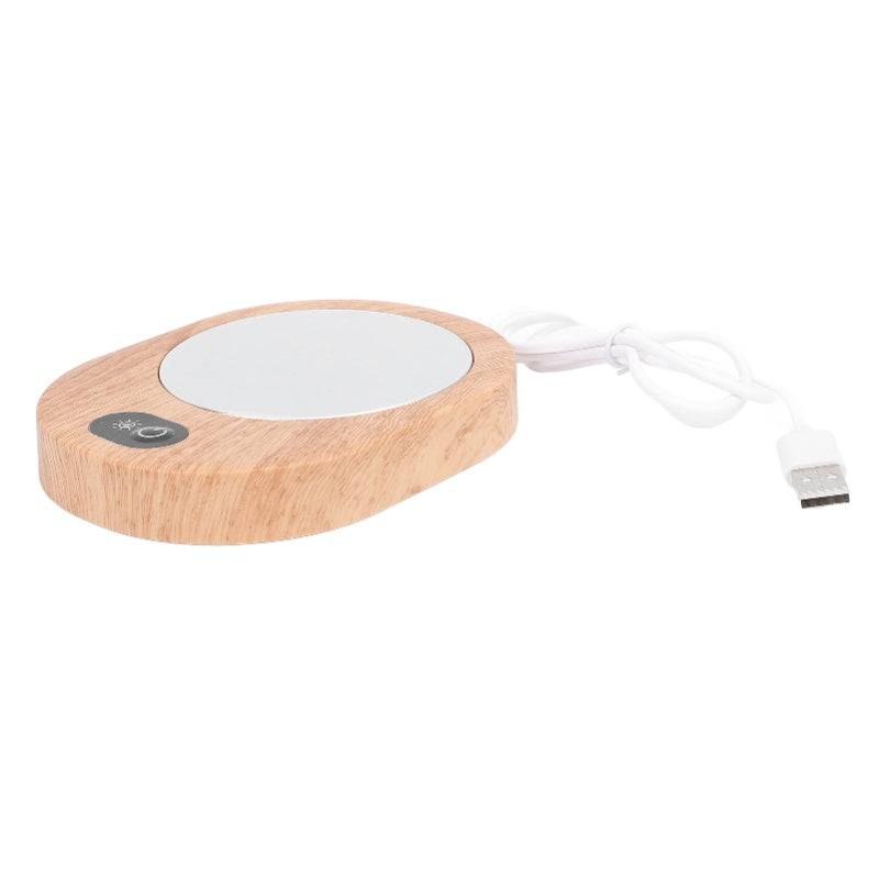 Fast Heating Electric Cup Warmer Non Slip USB Plug In 13W 5V 3A For Glass Ceramic Stainless Steel Cups