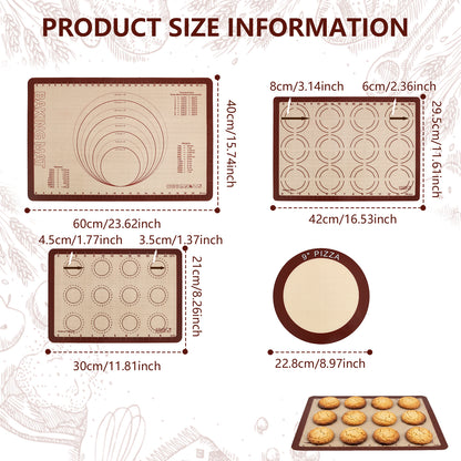 GUANCI Silicone Baking Mat