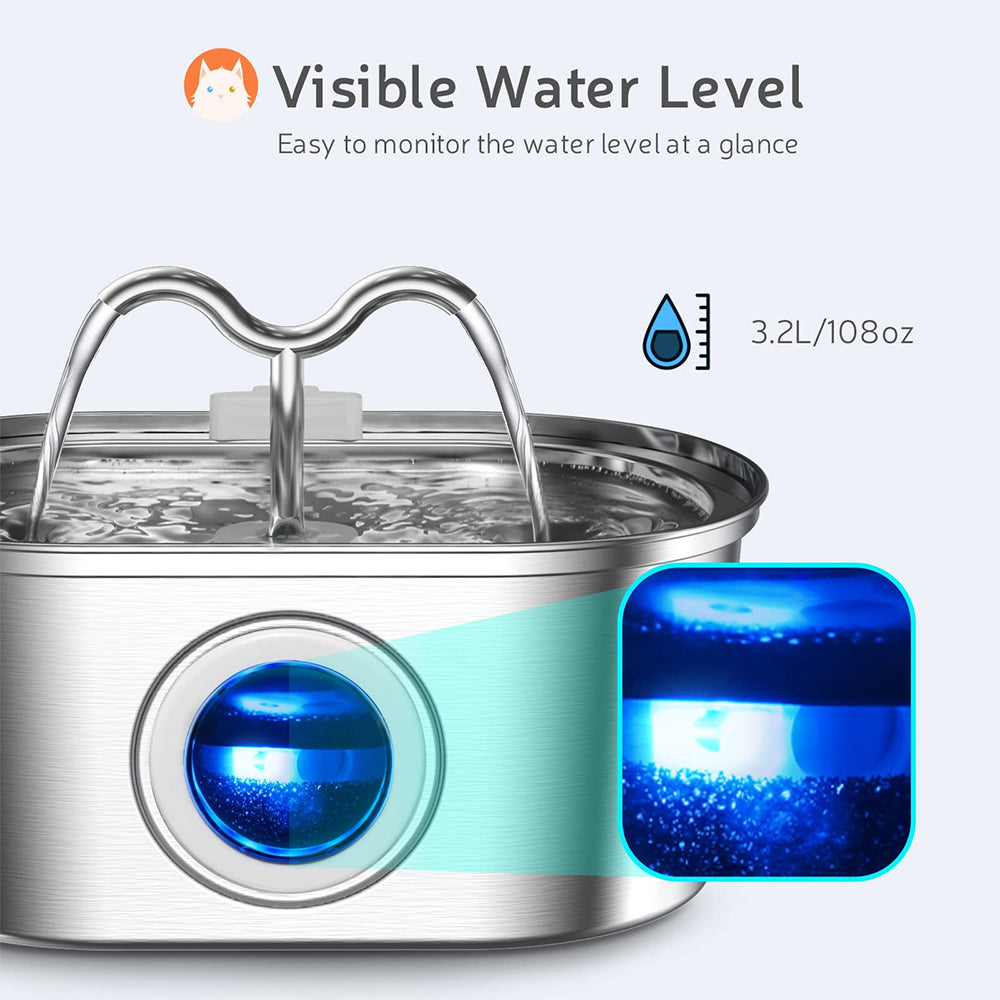 Stainless Steel Pet Water Dispenser