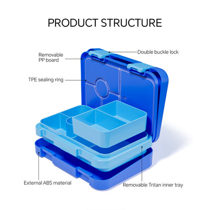 Lunch Box Microwavable Bento Box