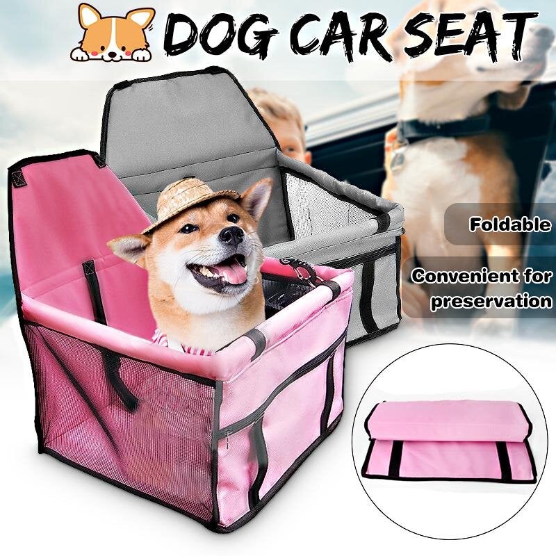 Foldable Pet Car Hammock Seat