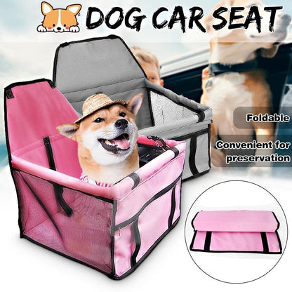 Foldable Pet Car Hammock Seat