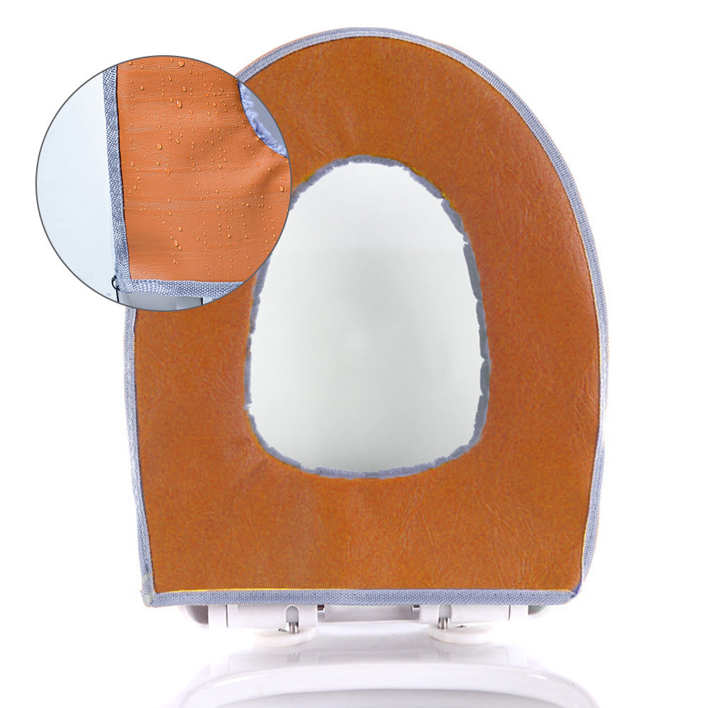 Plush Washable O-Shape Toilet Seat Cover