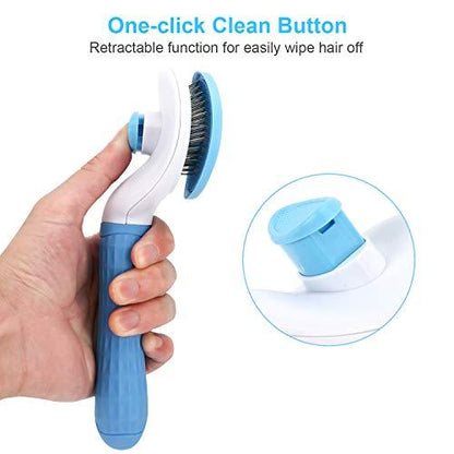 Self-Cleaning Deshedding Brush